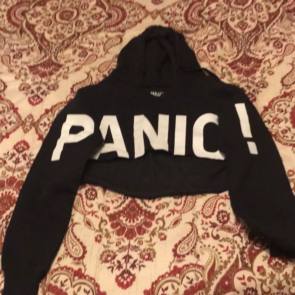 Panic! At The Disco Cropped Hoodie